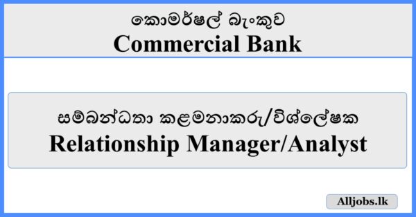 Relationship Manager/Analyst - Commercial Bank