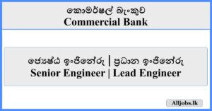 Senior Engineer / Lead Engineer - Commercial Bank
