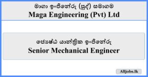 Senior Mechanical Engineer - Maga Engineering