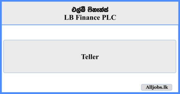 Tellers - LB Finance