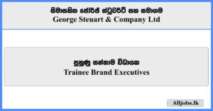 Trainee Brand Executives - George Steuart & Company Ltd