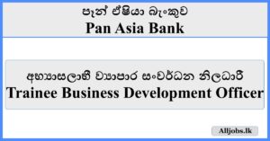 Trainee Business Development Officer